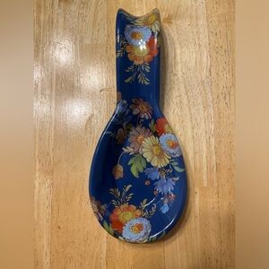 Mackenzie Childs lapis spoon rest